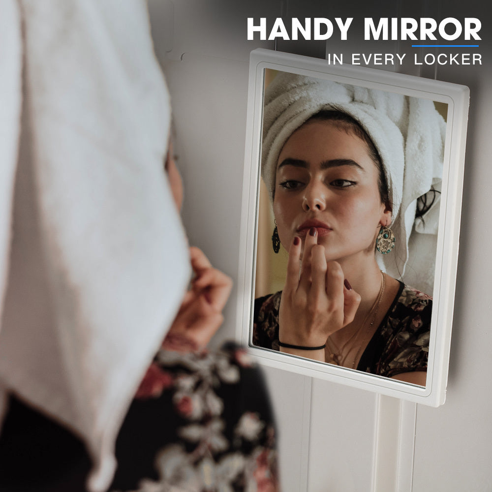 FORTIA 4 Door Metal Storage Cabinet Lockers for Gym Office - Grey