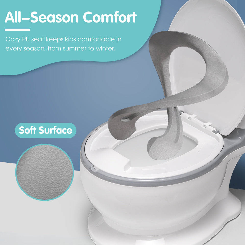 Playpals Kids Potty Trainer Seat Child Toilet Training Non-Slip