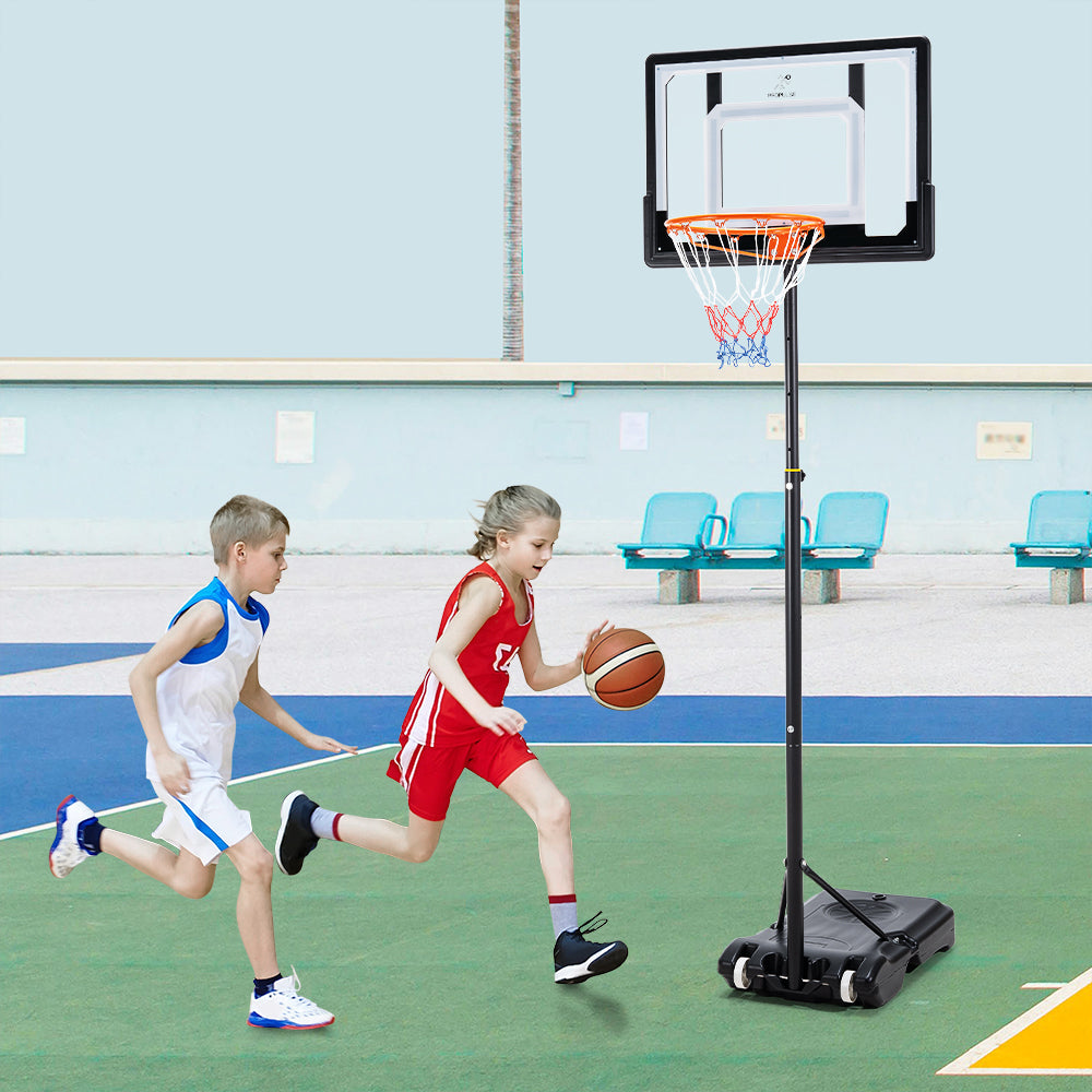 ProPulse Kids Basketball Hoop Portable 1.5M-2.1M Height Adjustable