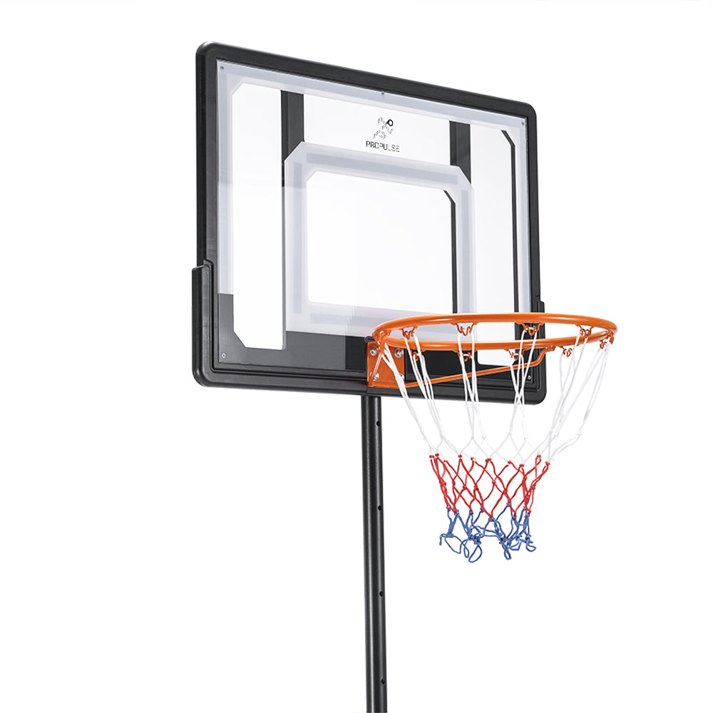 ProPulse Kids Basketball Hoop Portable 1.5M-2.1M Height Adjustable