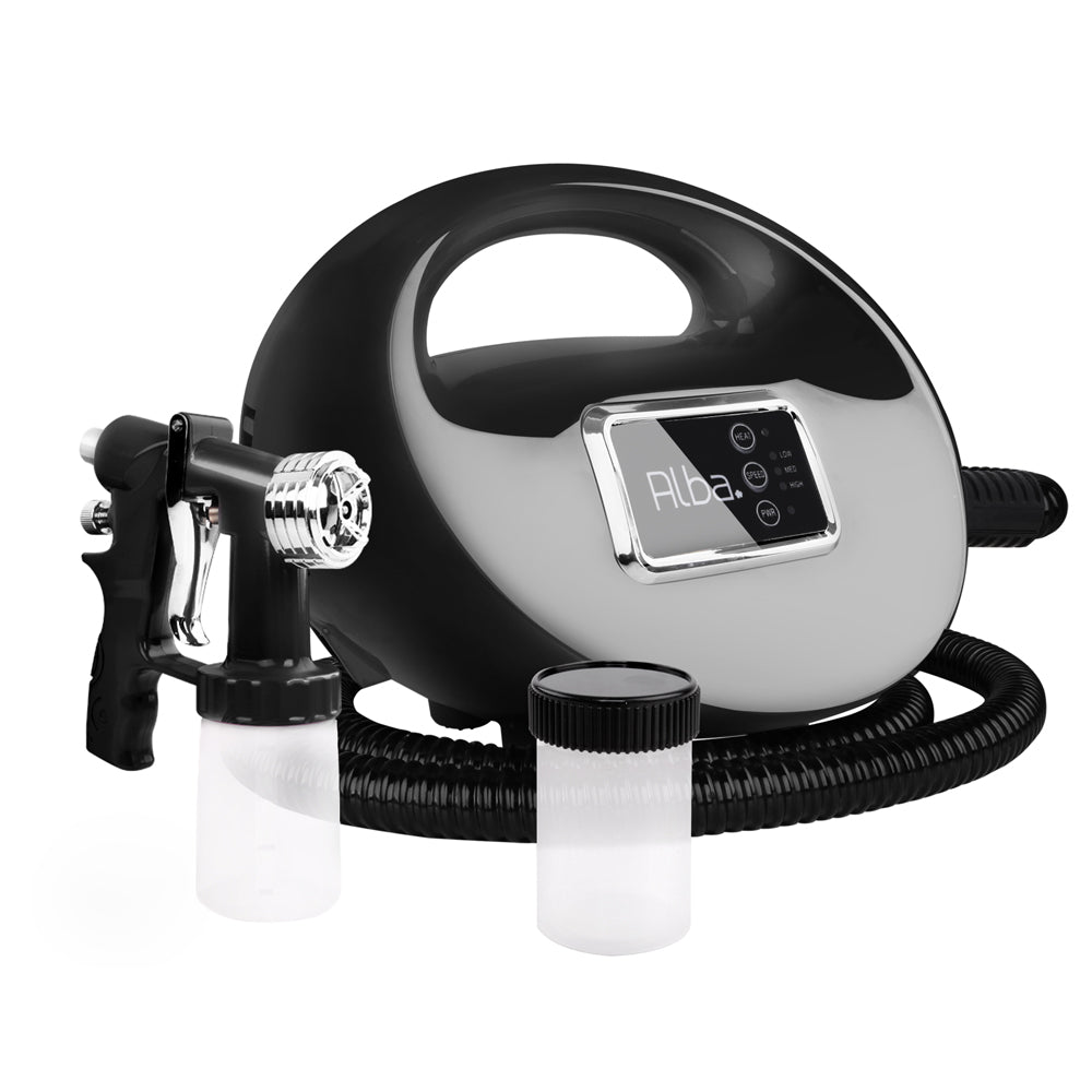 Premium HVLP 700W Spray Tan Machine - Sleek Black Design