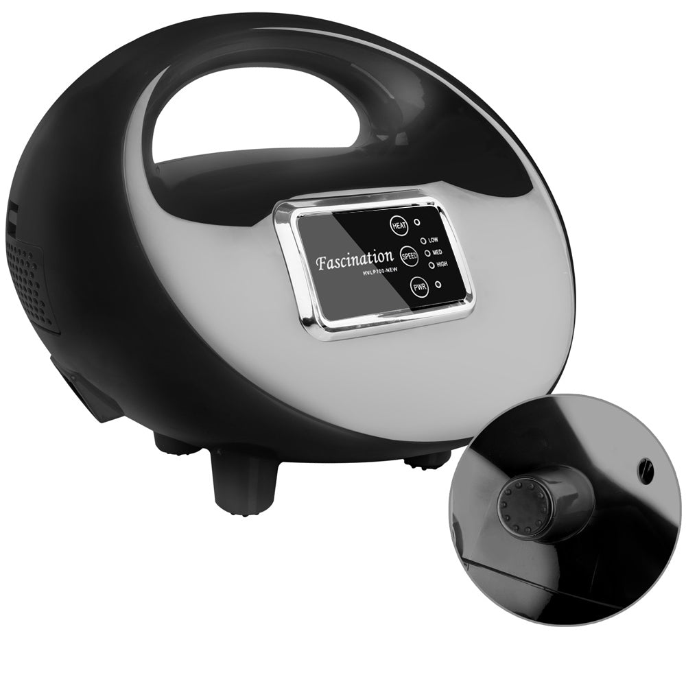 Premium HVLP 700W Spray Tan Machine - Sleek Black Design