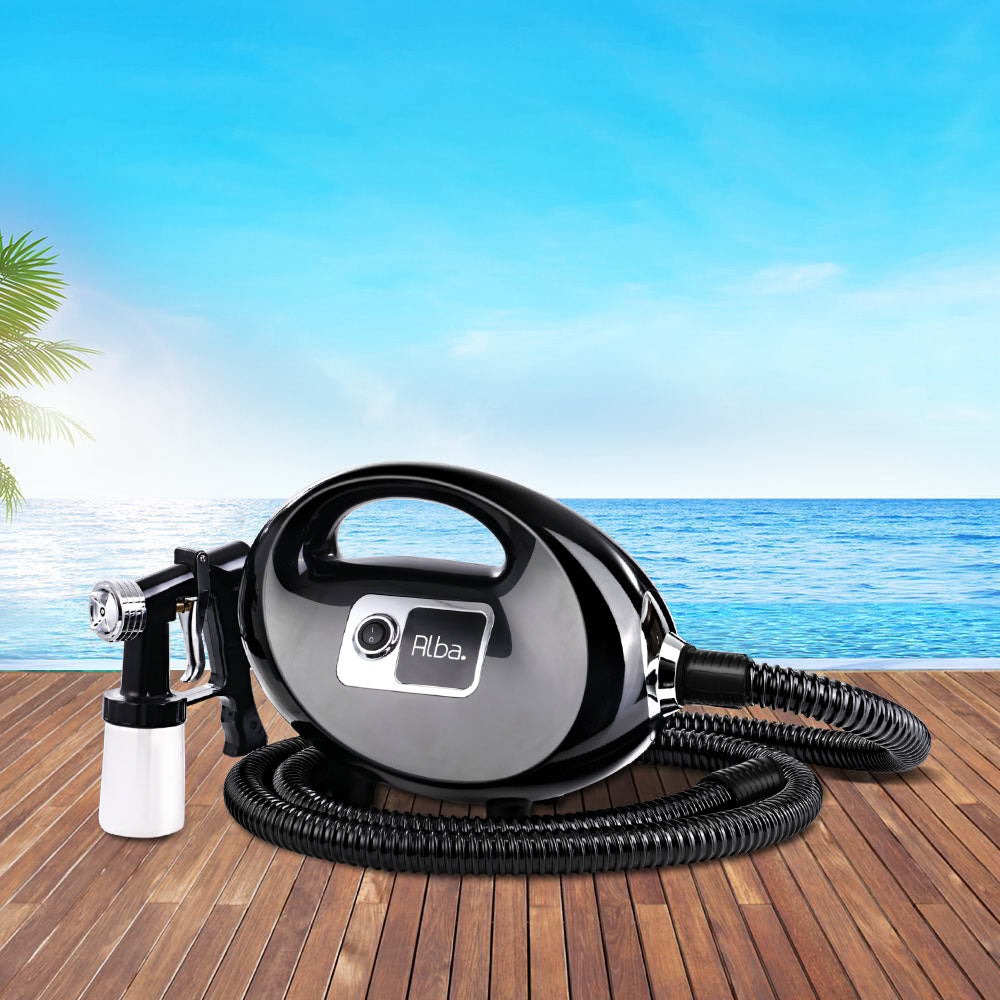 Professional HVLP Spray Tan Machine Kit - Black Sunless Tanning Gun System