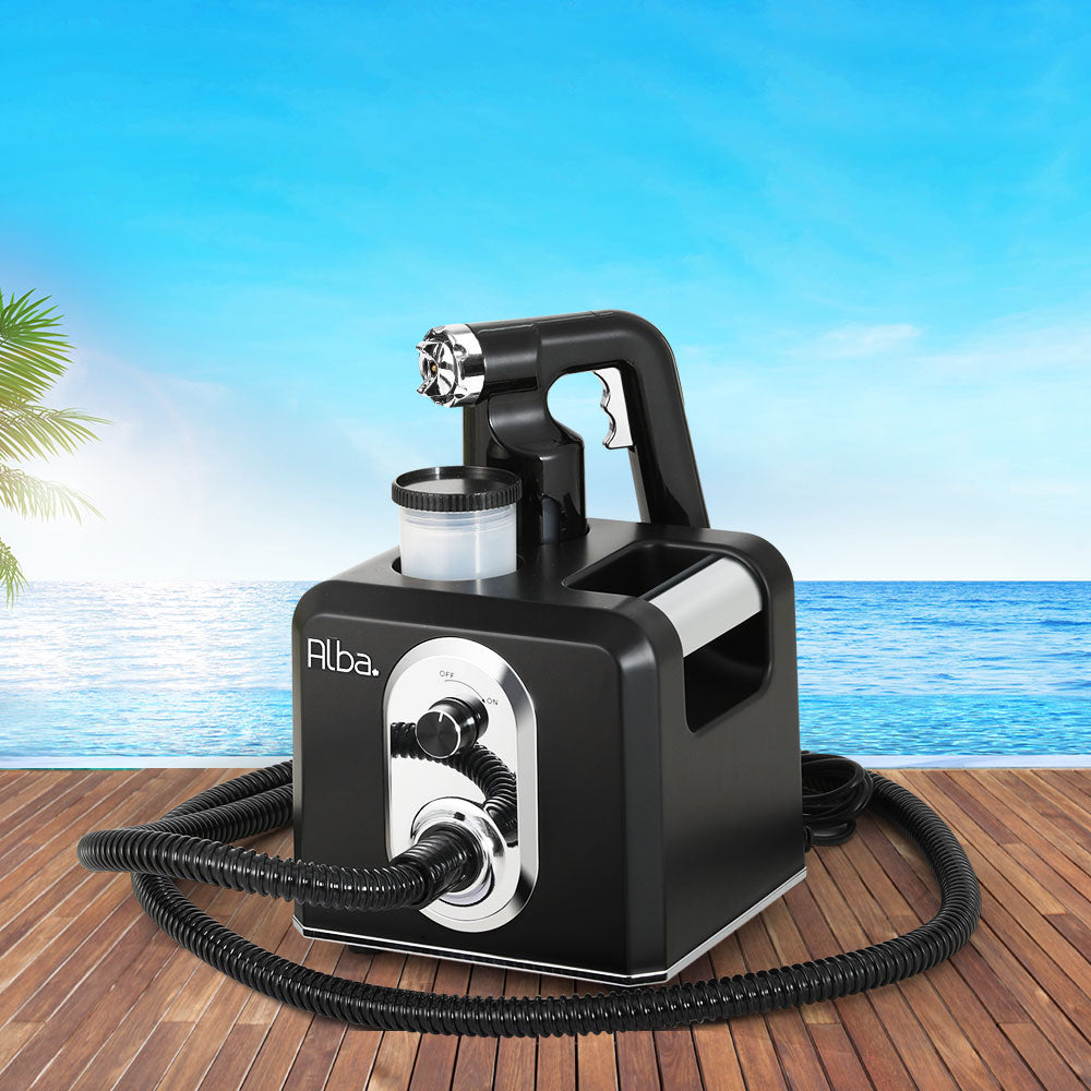 Elite Black Spray Tan Machine with Advanced Gun Technology