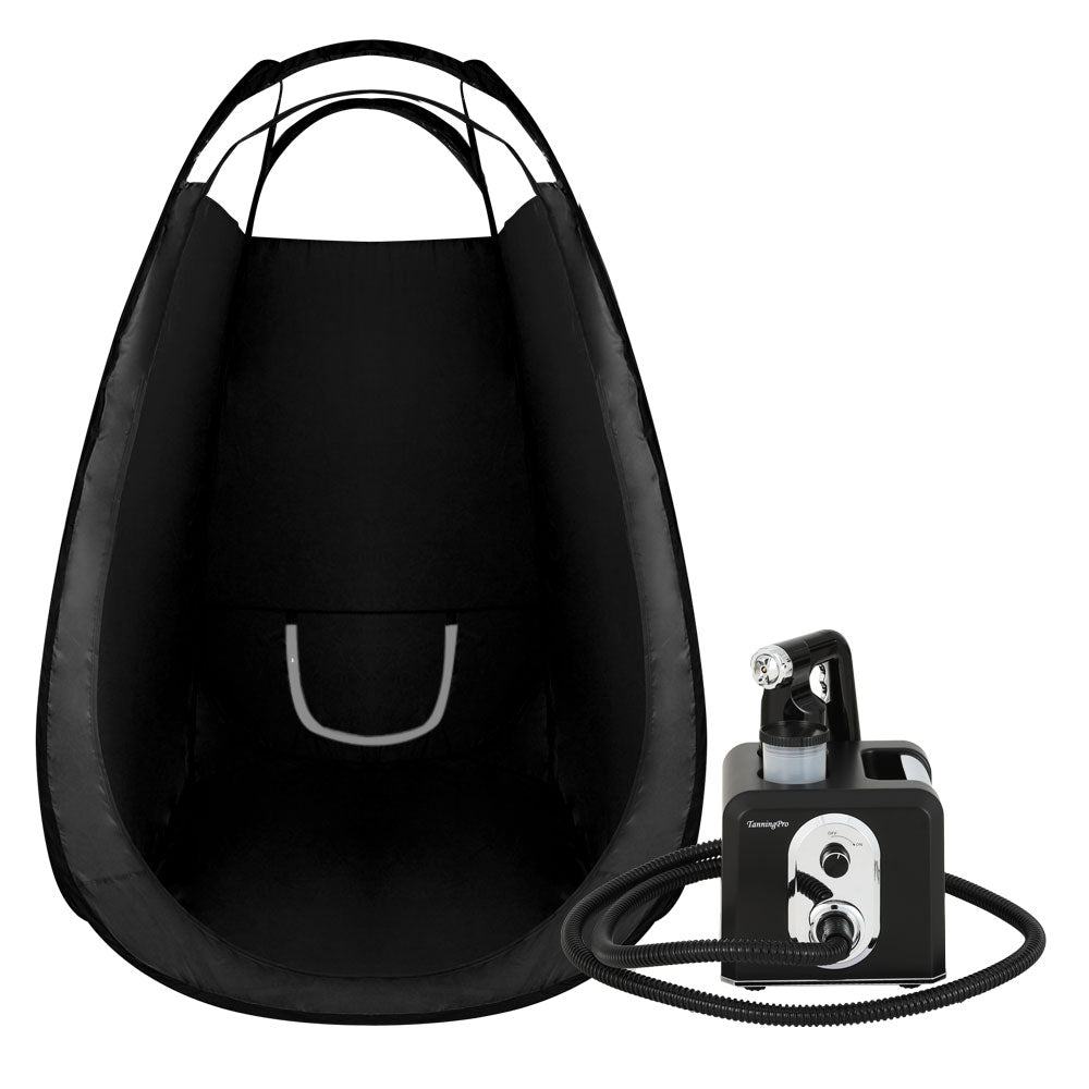 Professional HVLP Spray Tan System with Pop-Up Tent and Heating Function