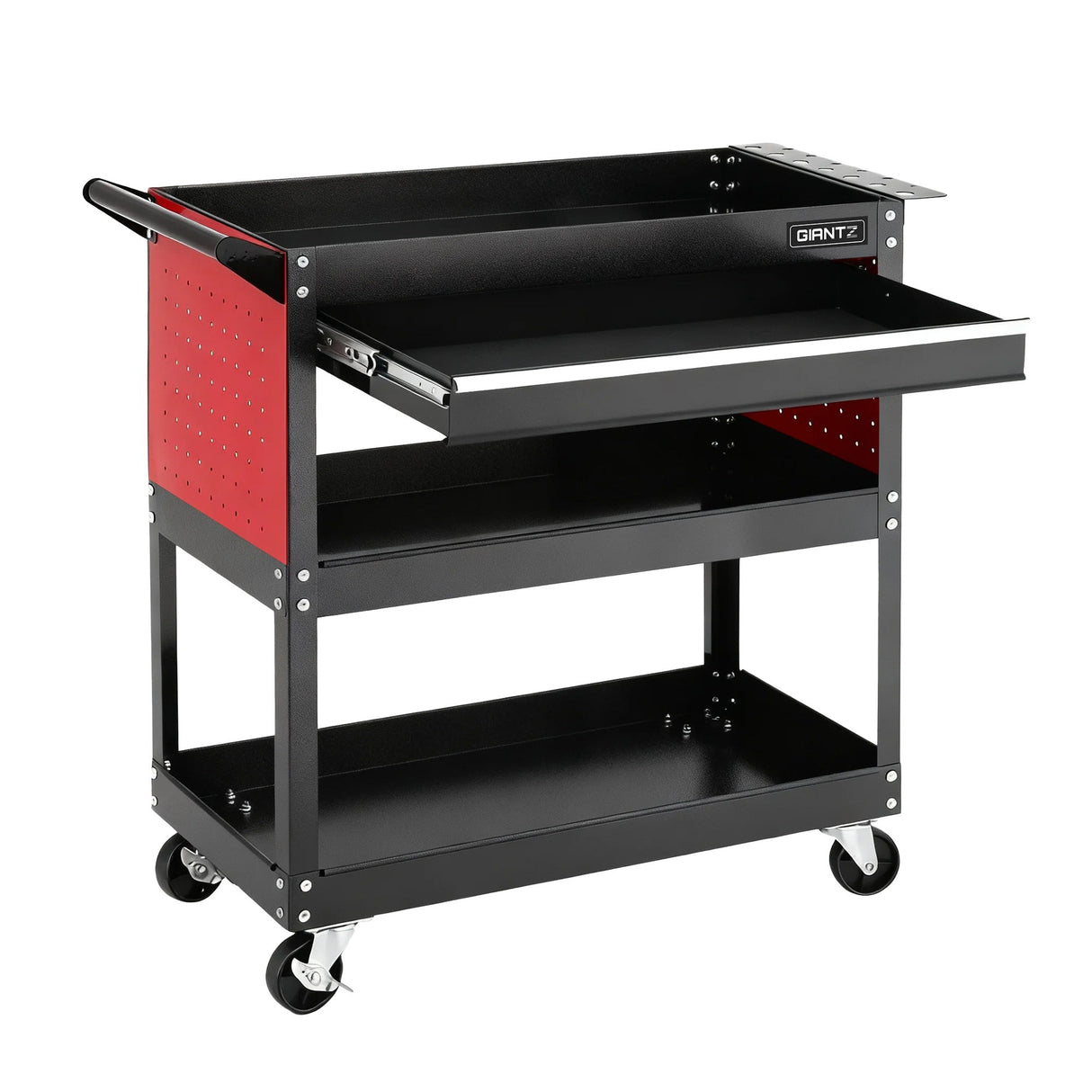 Giantz Tool Trolley Cart Rolling Cabinet with Drawer Workshop Garage Storage