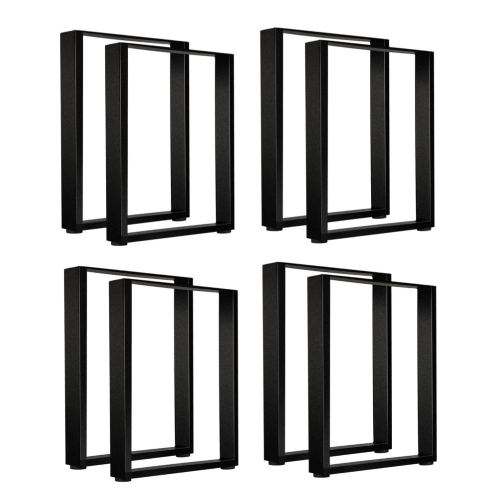 Oikiture 8X Coffee Dining Table Legs DIY Steel Industrial 40CM