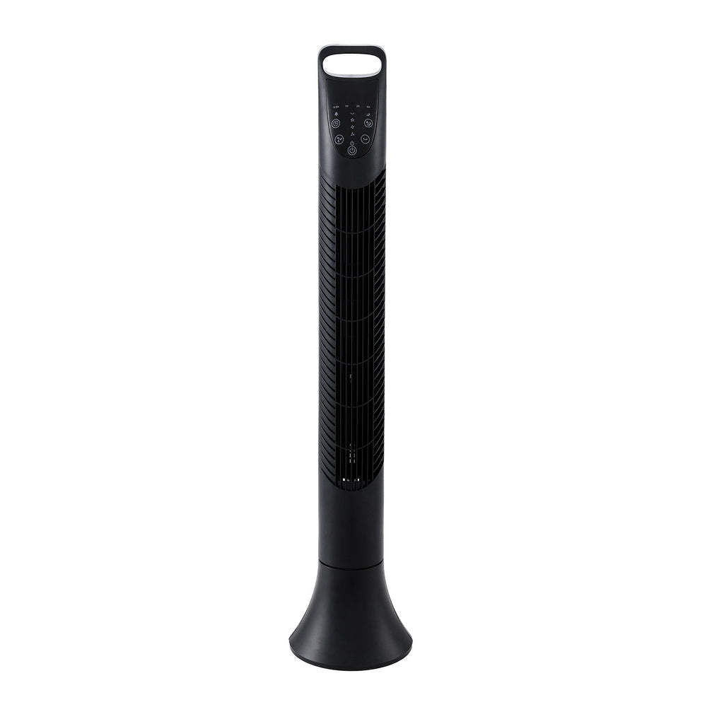 Devanti 91cm Oscillating Tower Fan with Remote Control - 3 Speed Modes
