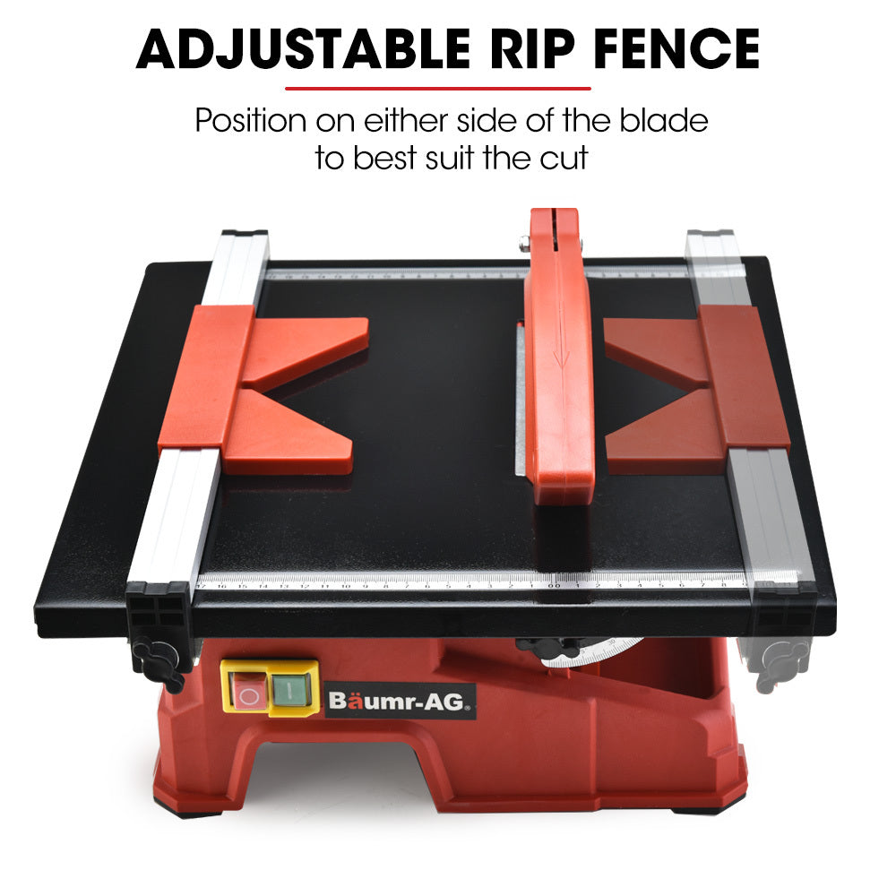 BAUMR-AG 600W Electric Tile Saw Cutter with 180mm (7') Blade