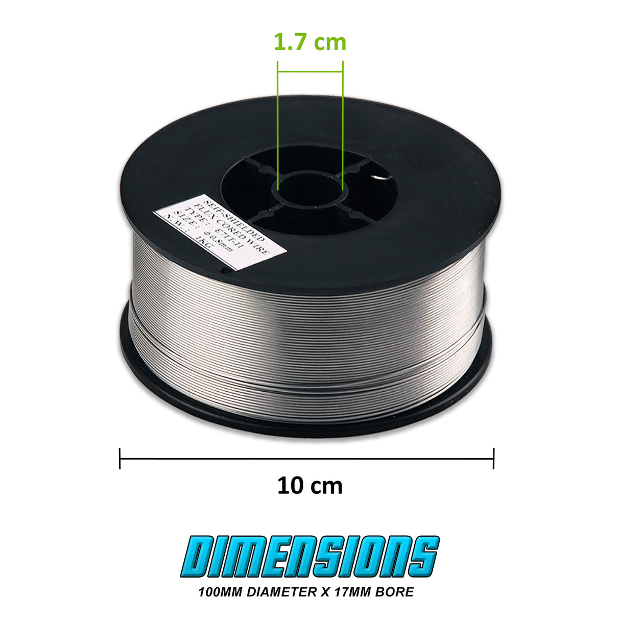 2X 0.8mm Gasless MIG Welding Wire
