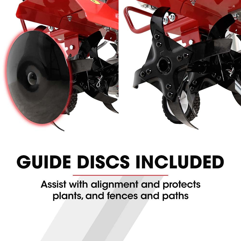 Baumr-AG 150cc 4-Stroke Petrol Tiller Cultivator Garden Rototiller