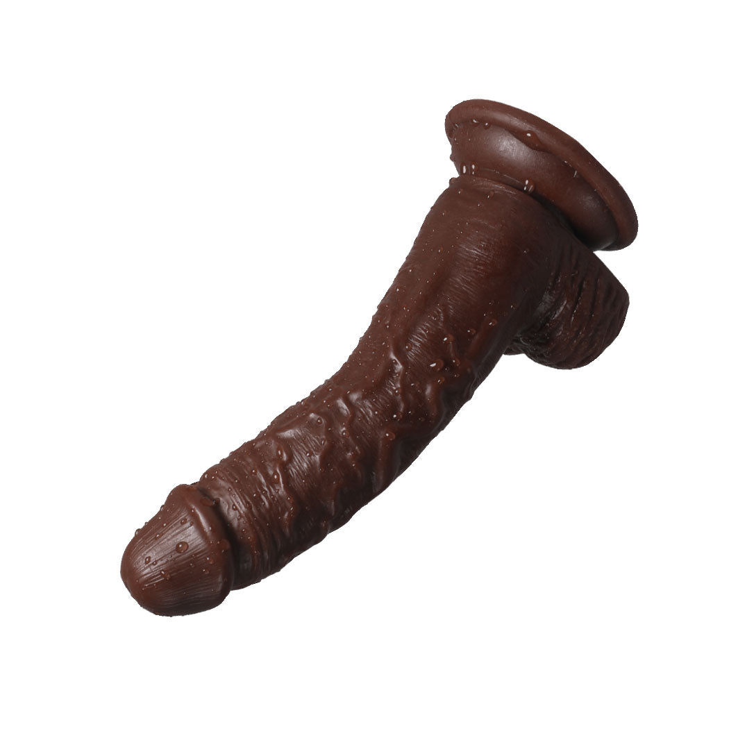 Urway Vibrator Dildo Heating Rotating Brown-2018816692335022081