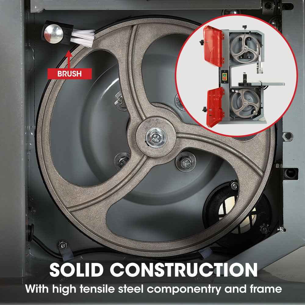 Baumr-AG 350W Wood Bandsaw, Benchtop, 80mm Cutting Depth (BS30)