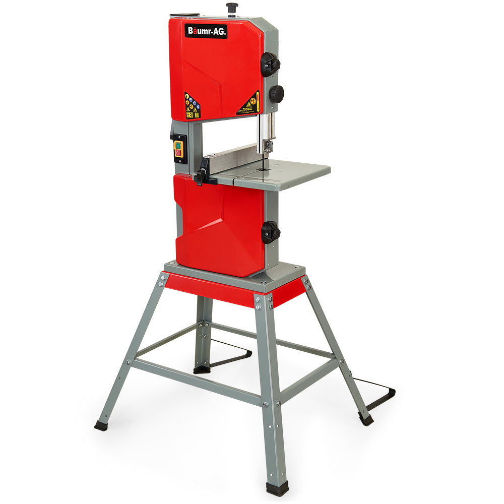 Baumr-AG 500W Wood Bandsaw with Stand, 115mm Cutting Depth (BS40)