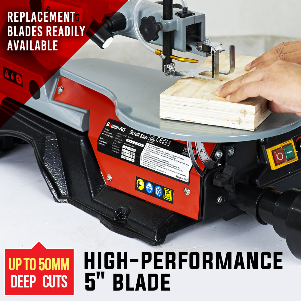 Baumr-AG 120W Corded Electric Scroll Saw- SS16 Series II