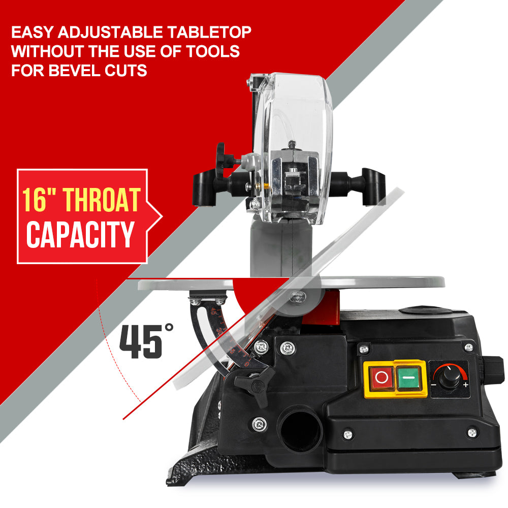 Baumr-AG 120W Corded Electric Scroll Saw- SS16 Series II