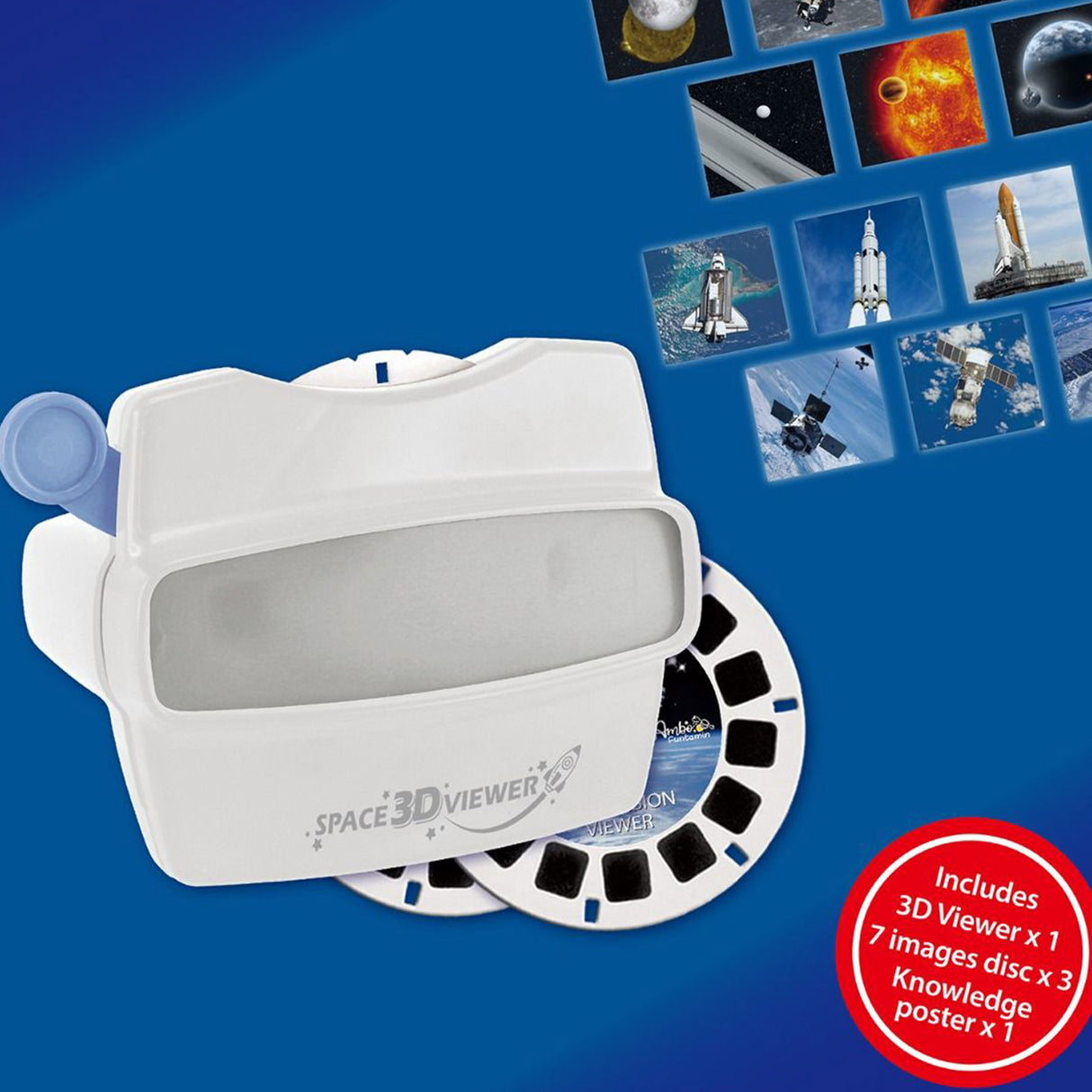 Space 3D viewer with 21 images