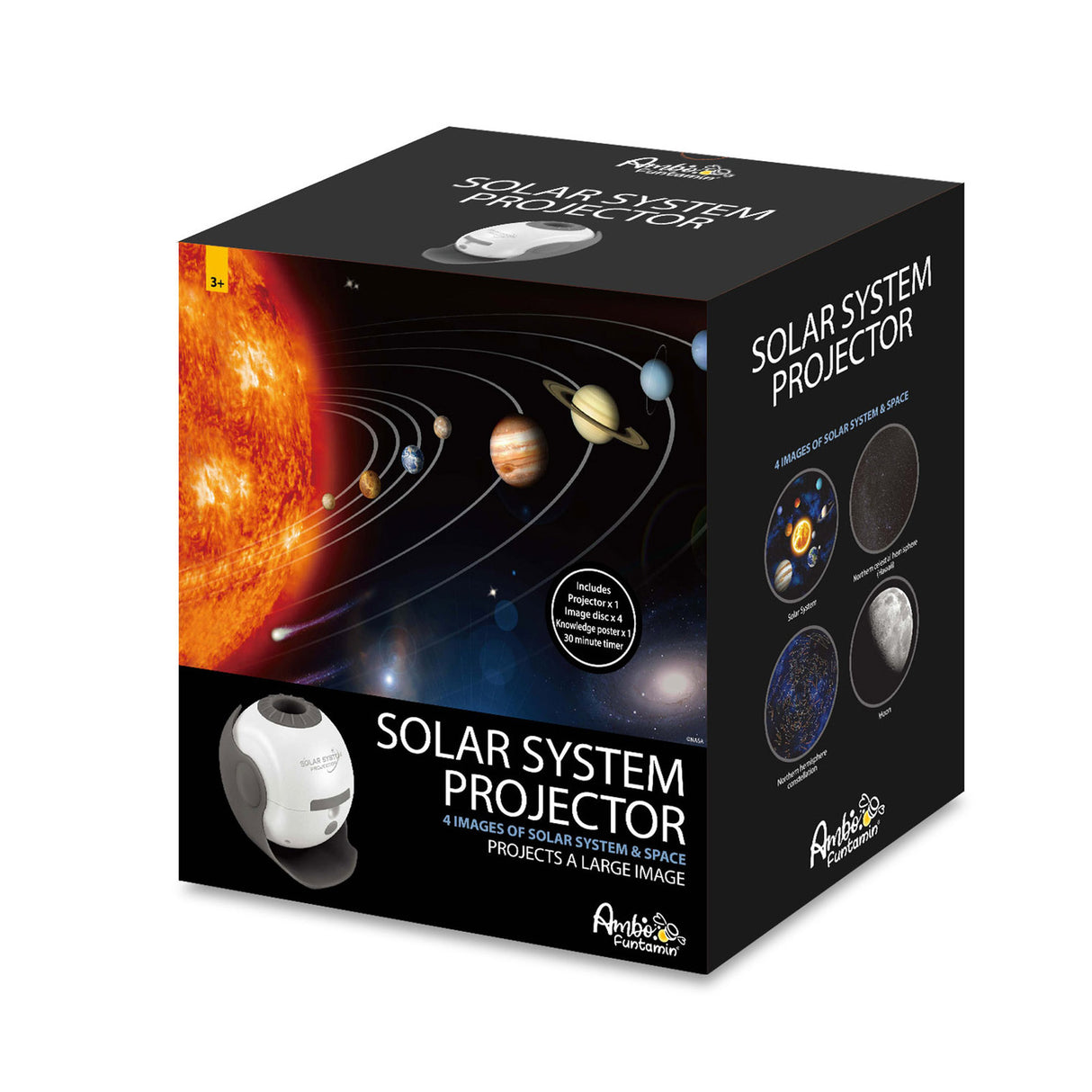 Solar System Projector with 4 Image Disc
