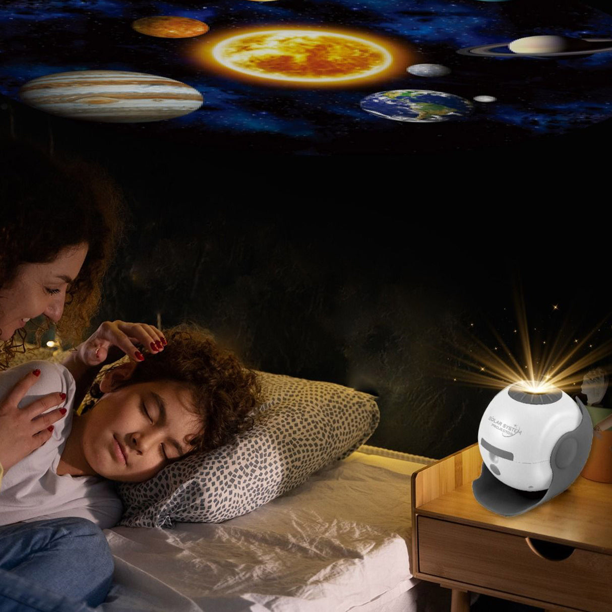 Solar System Projector with 4 Image Disc
