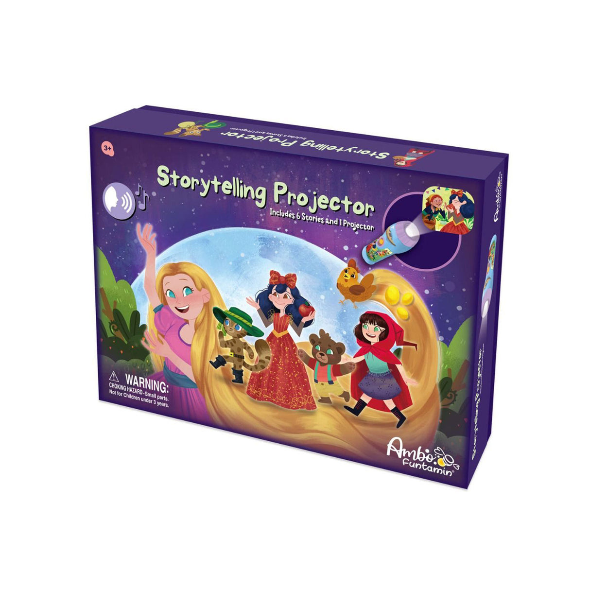Storytelling Torch Projector Set with 6 Stories - Series 2