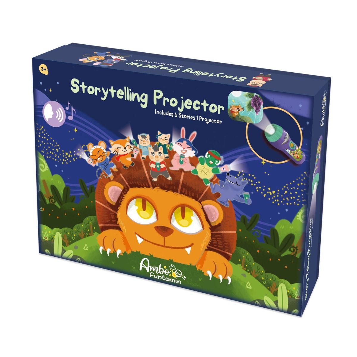 Storytelling Torch Projector Set with 6 Stories - Series 1
