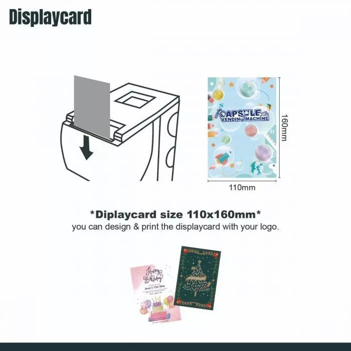 Gachapon Capsule Toy Vending Machine LITE MINI - WHITE