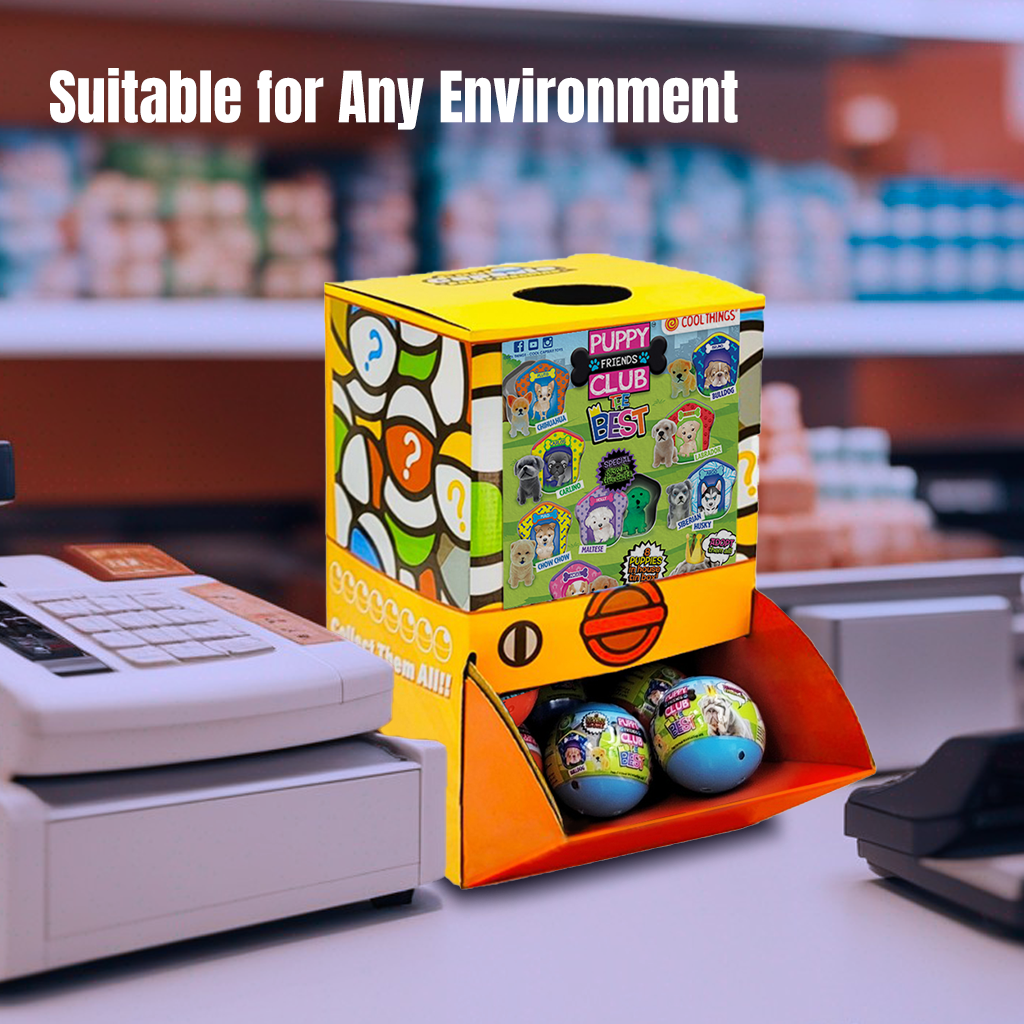 40X Puppy Club The Best Home Toy Capsules in Display Box