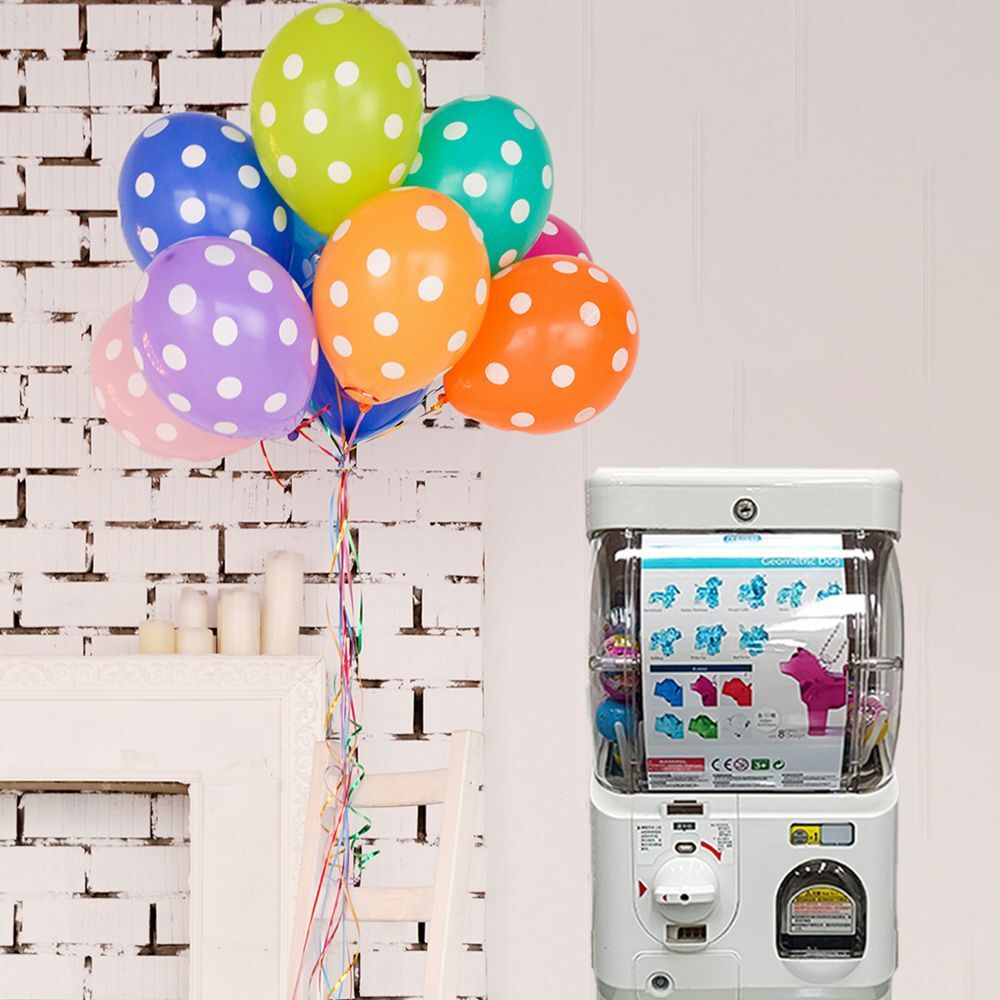 Gachapon Capsule Toy Vending Machine - WHITE