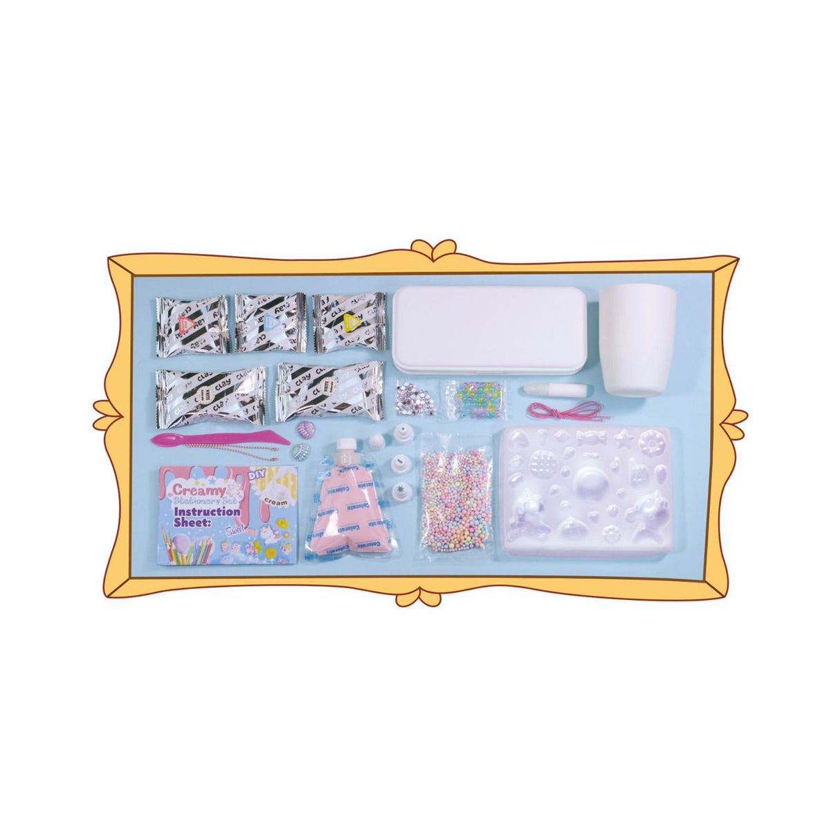 Creamy Stationery Set - Super Clay