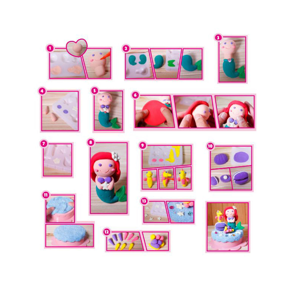 Glow in the Dark Clay - Mermaid