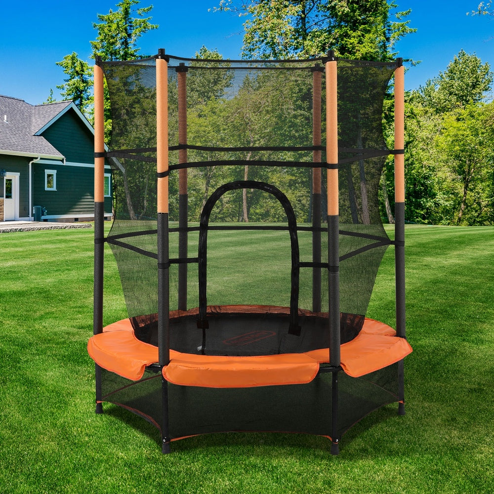 Mazam 55 Inch Kids Trampoline Encosure Safety Net Round