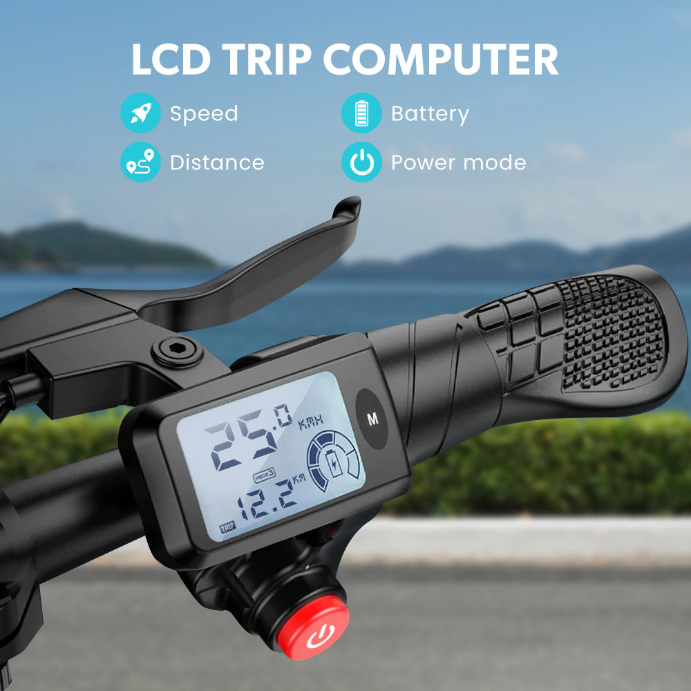 VALK Electric Scooter with Seat, Disc brakes, 12' Tyres, AU Compliant, for Adults, Teens, Commuter, Black