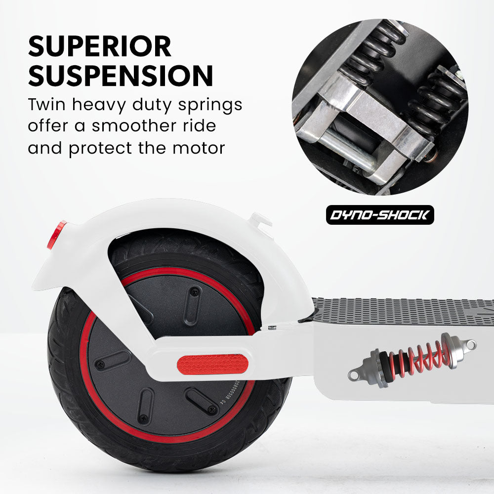 VALK Synergy 7 Electric Scooter, 500W 15Ah, AU Compliant, Motorised eScooter for Adults, White