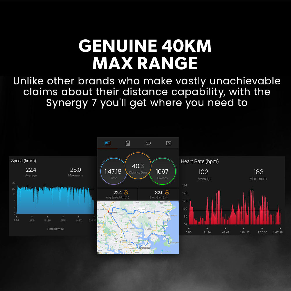 VALK Synergy 7 Electric Scooter, 500W 15Ah, AU Compliant, Motorised eScooter for Adults, Black/Yellow