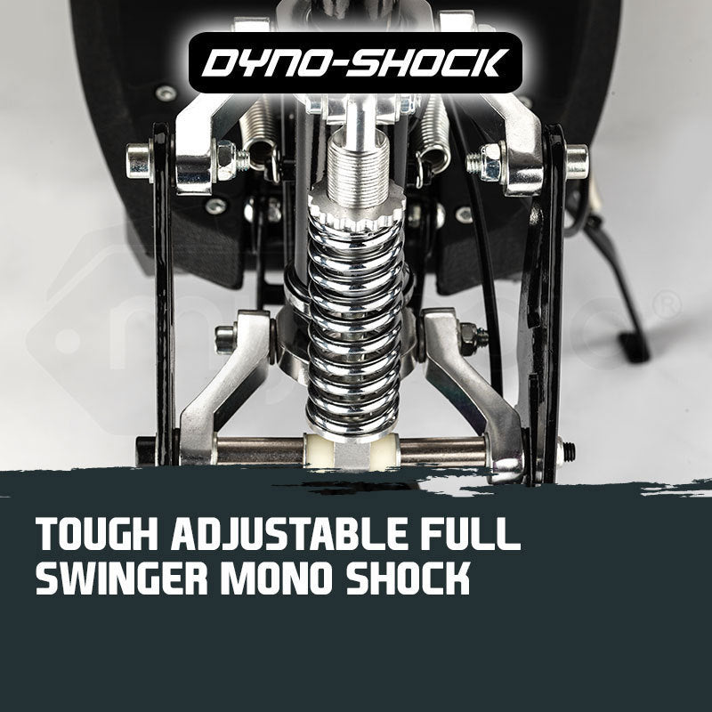 BULLET Black 48V 1000W Turbo w/ LED Folding Electric Scooter For Adults- Stealth 1-6