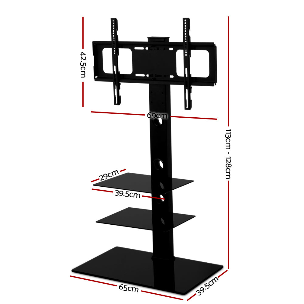 Artiss TV Stand Mount Bracket for 32-70 LED LCD 3 Tiers Storage Floor Shelf