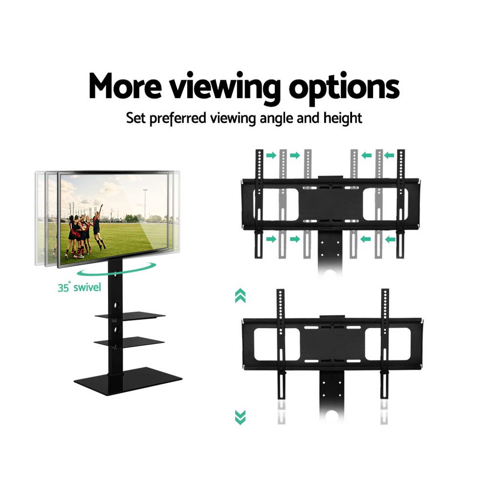 Artiss TV Stand Mount Bracket for 32-70 LED LCD 3 Tiers Storage Floor Shelf