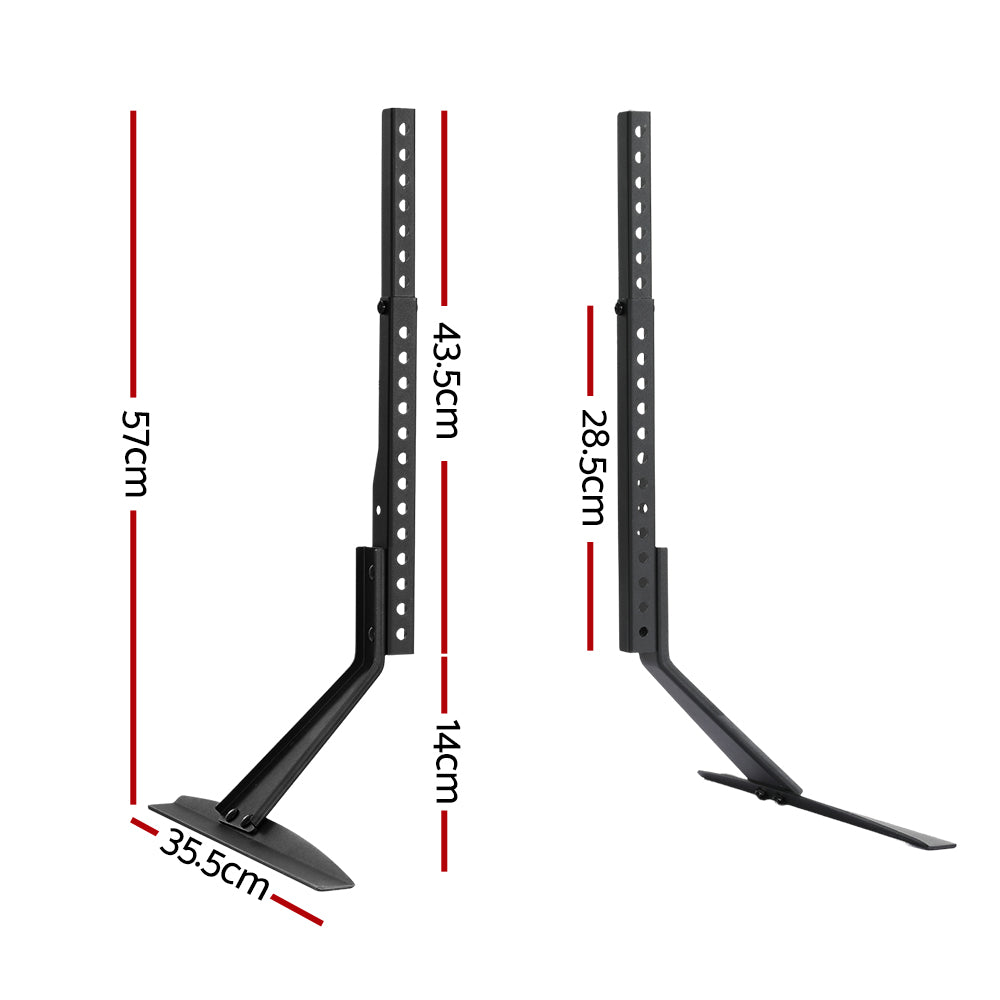 Sleek Adjustable TV Stand Mount for 32 - 70 Flat Panel TVs