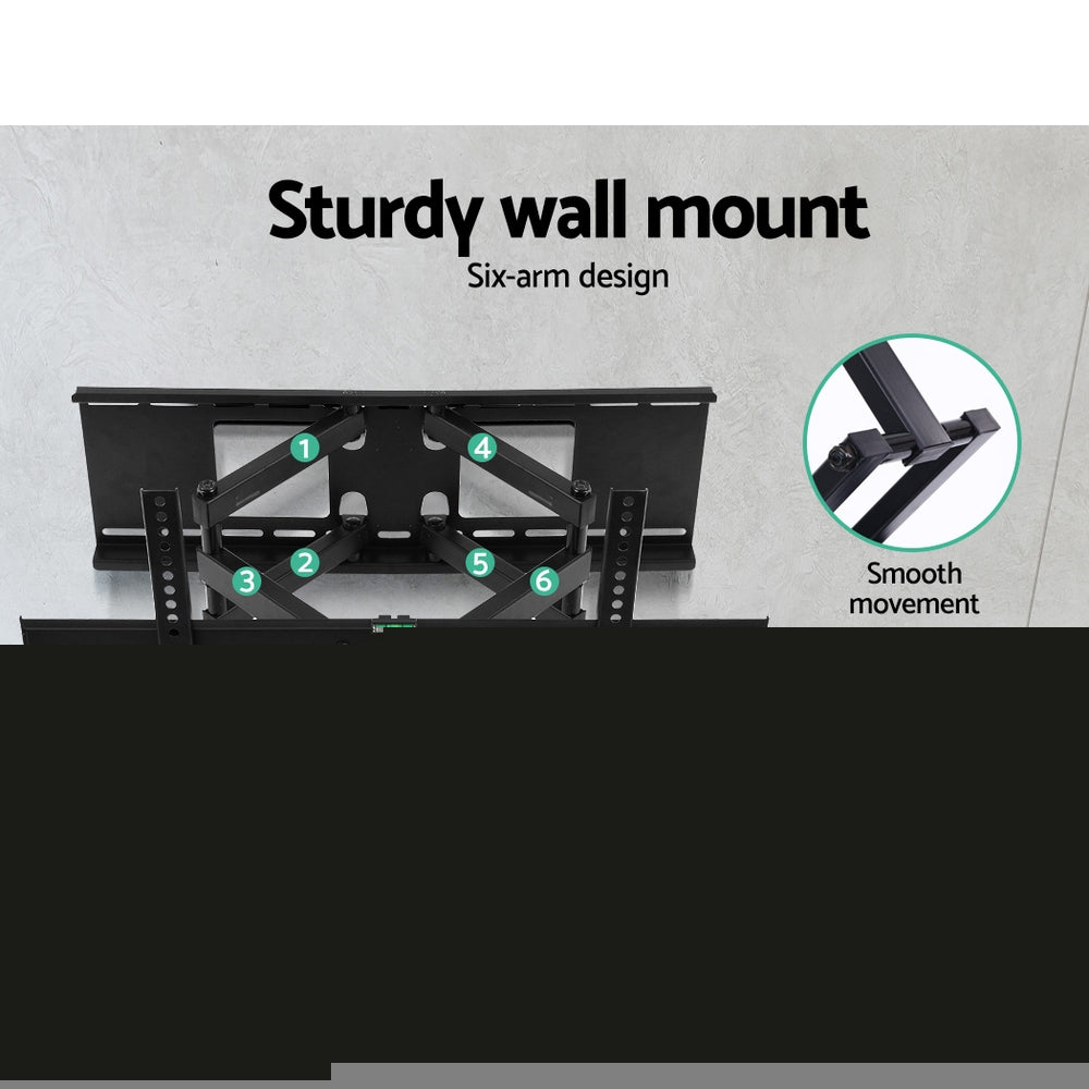 Artiss Full Motion TV Wall Mount Bracket for 32-70 LED LCD Screens with Dual Strong Arms