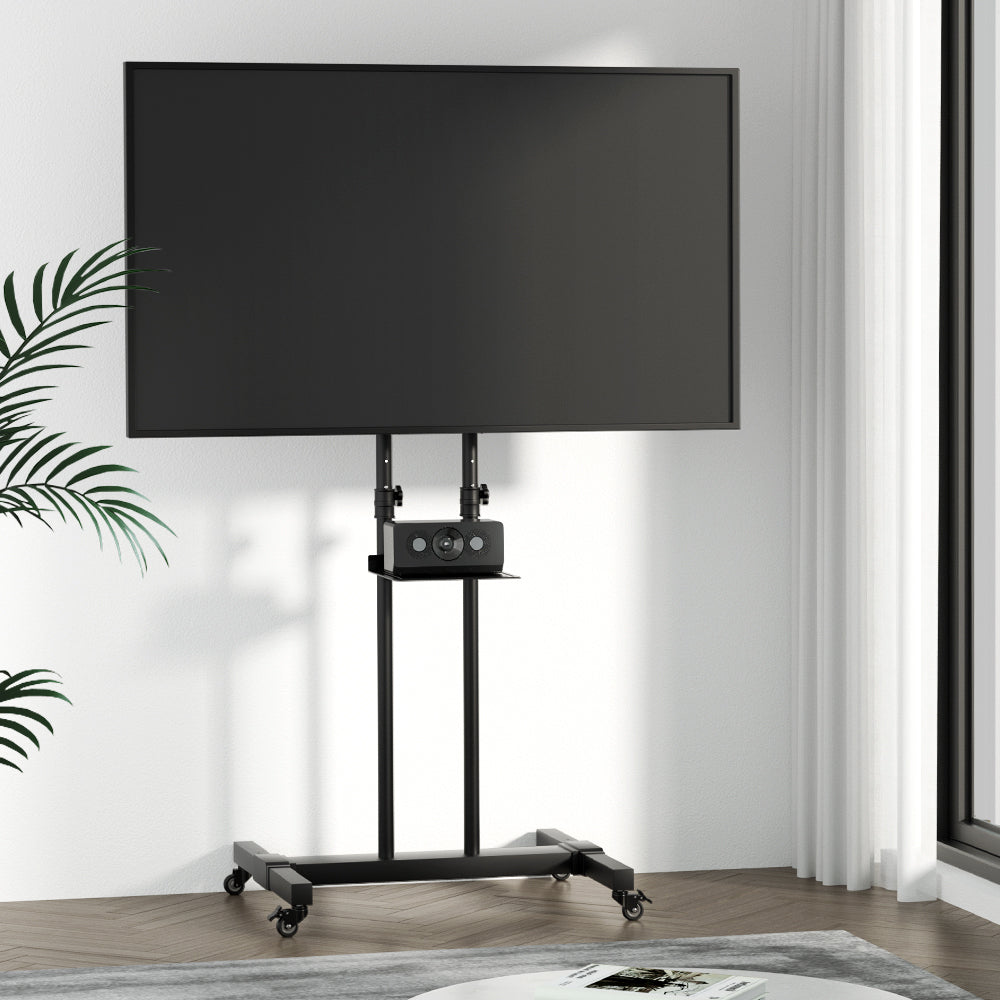 Artiss Mobile TV Stand for 23-65 TVs Mount Bracket Portable Solid Trolley Cart