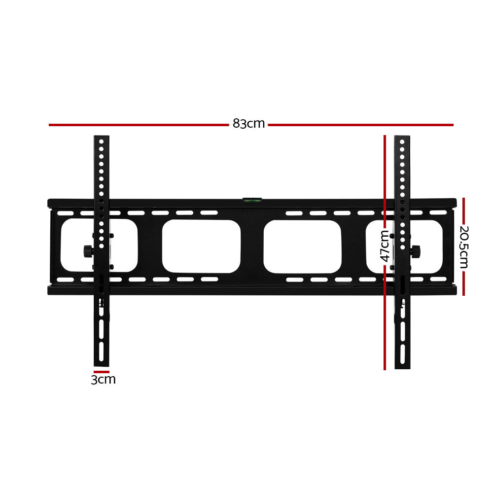 Artiss Heavy-Duty TV Wall Mount for 42-90 LED LCD Screens - Slim Low Profile with Tilt Function