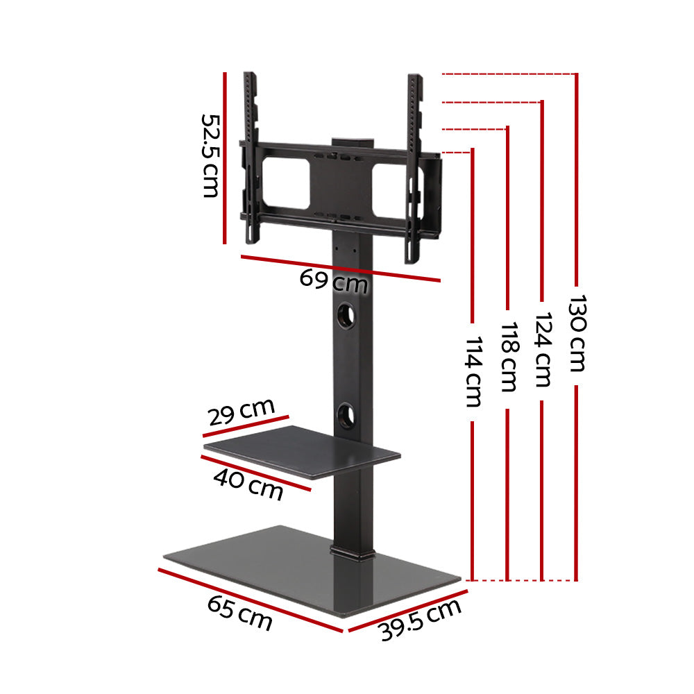 Artiss TV Stand Mount Bracket for 32-70 LED LCD 2 Tiers Storage Floor Shelf