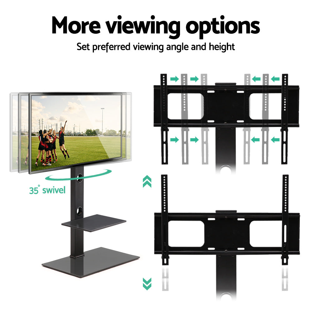 Artiss TV Stand Mount Bracket for 32-70 LED LCD 2 Tiers Storage Floor Shelf