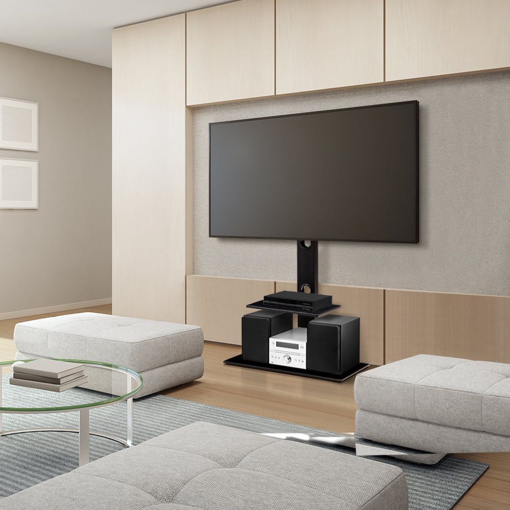 Artiss TV Stand Mount Bracket for 32-70 LED LCD 2 Tiers Storage Floor Shelf