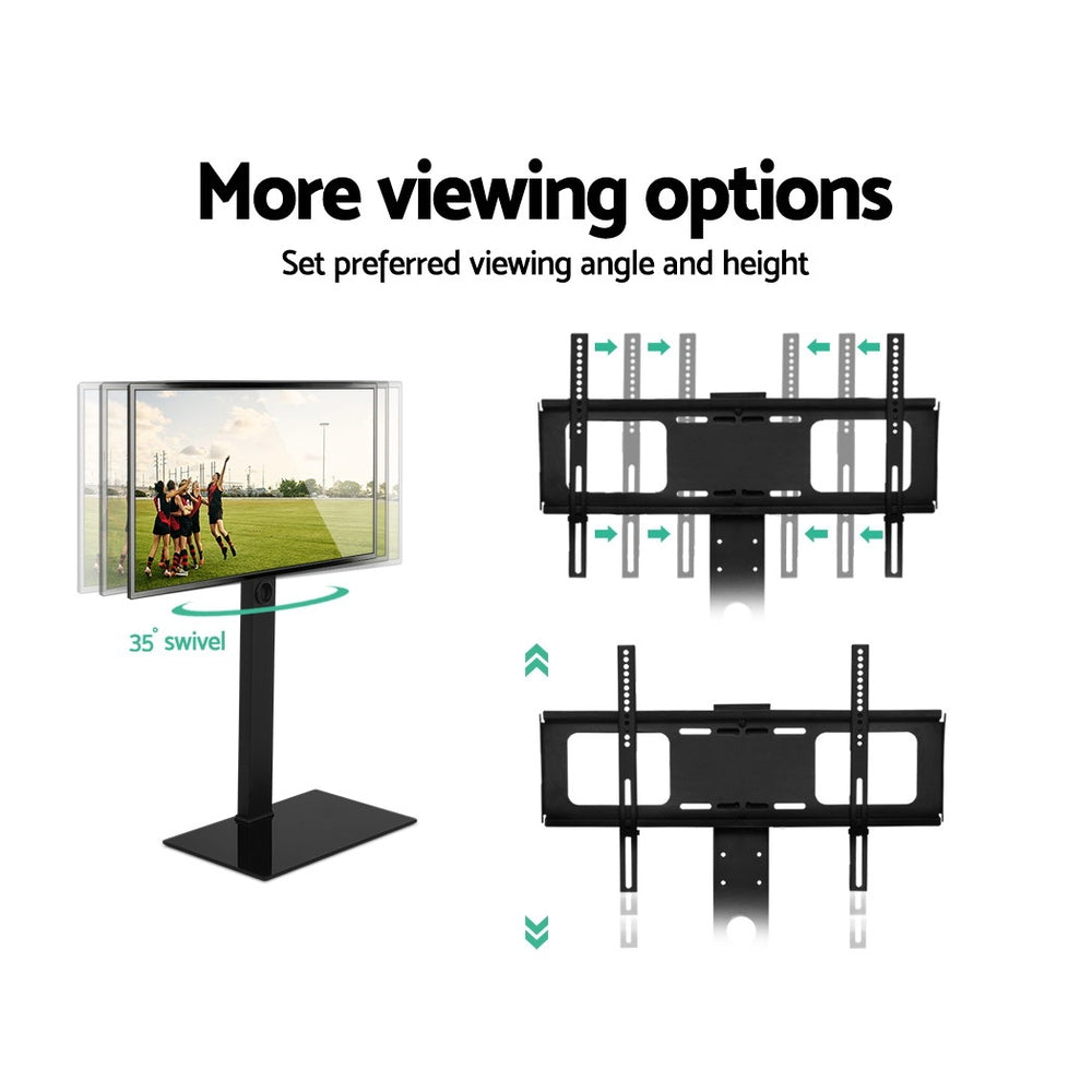 Artiss TV Stand Mount Bracket for 32-70 LED LCD Glass Storage Floor Shelf