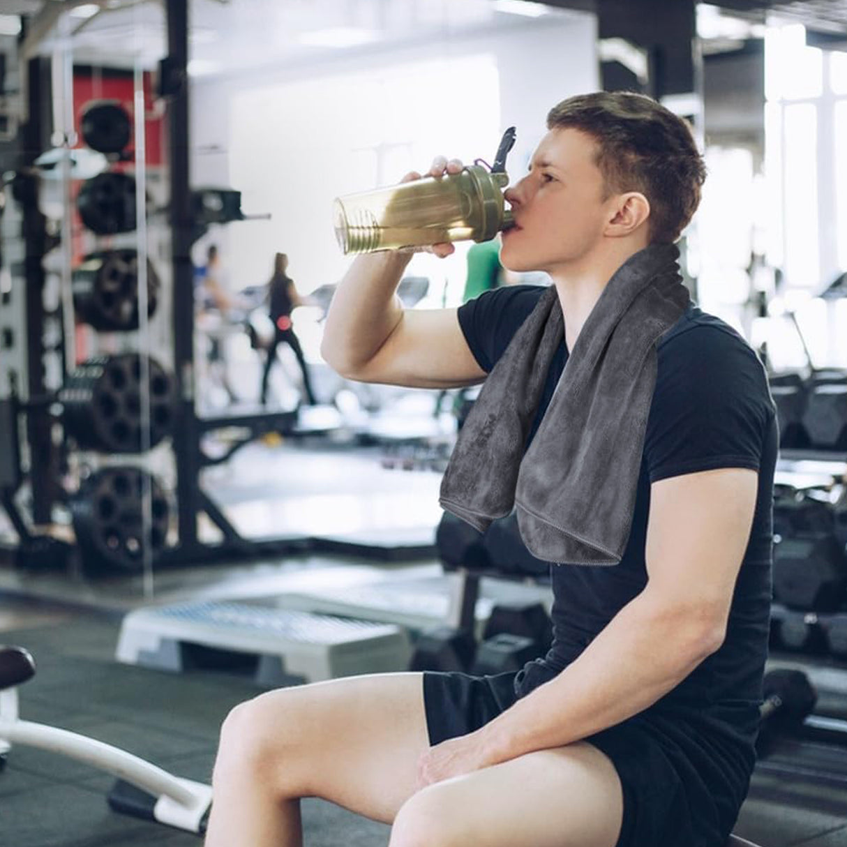 Gymeek Microfiber Gym Towel Set of 3