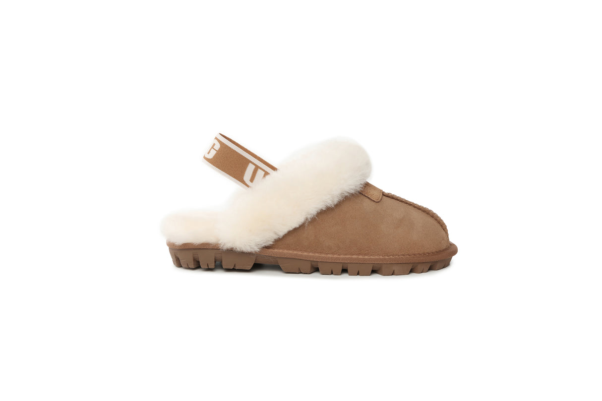 DKUGG ANSLEY SLIPPER - Size XL 41/42 - Chestnut