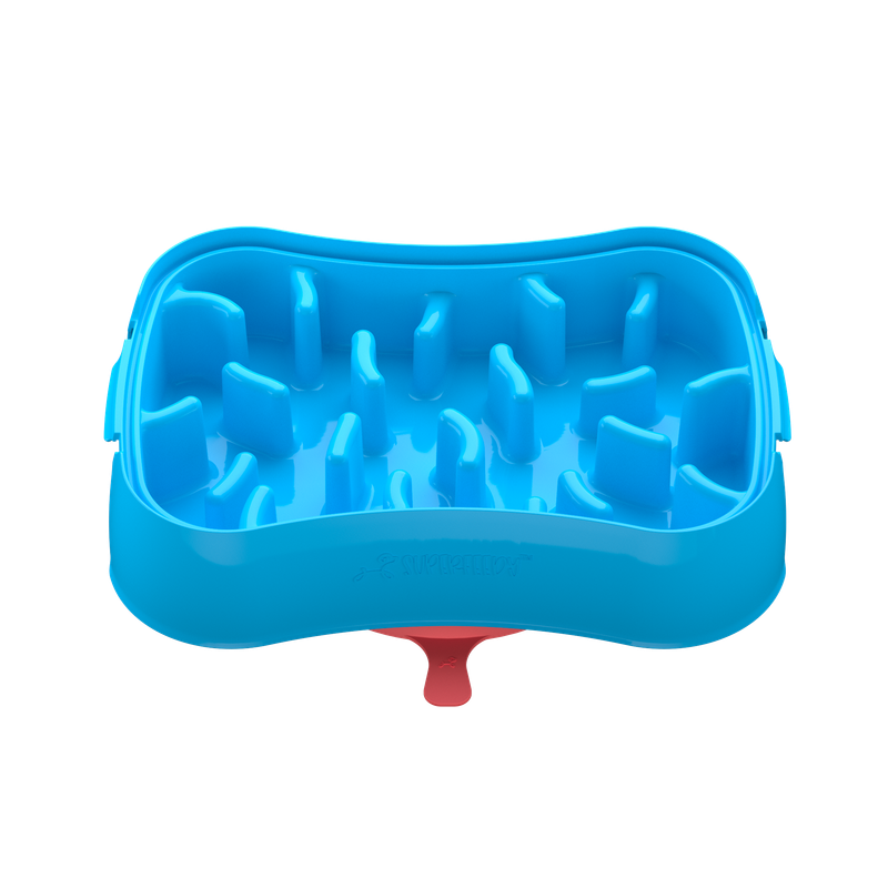 Marley Slowappy Slow Feeder Bowl - Blue
