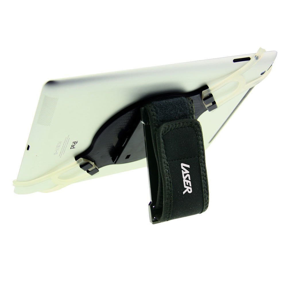 Laser Tablet Holder with 360 Degree Swivel - Black