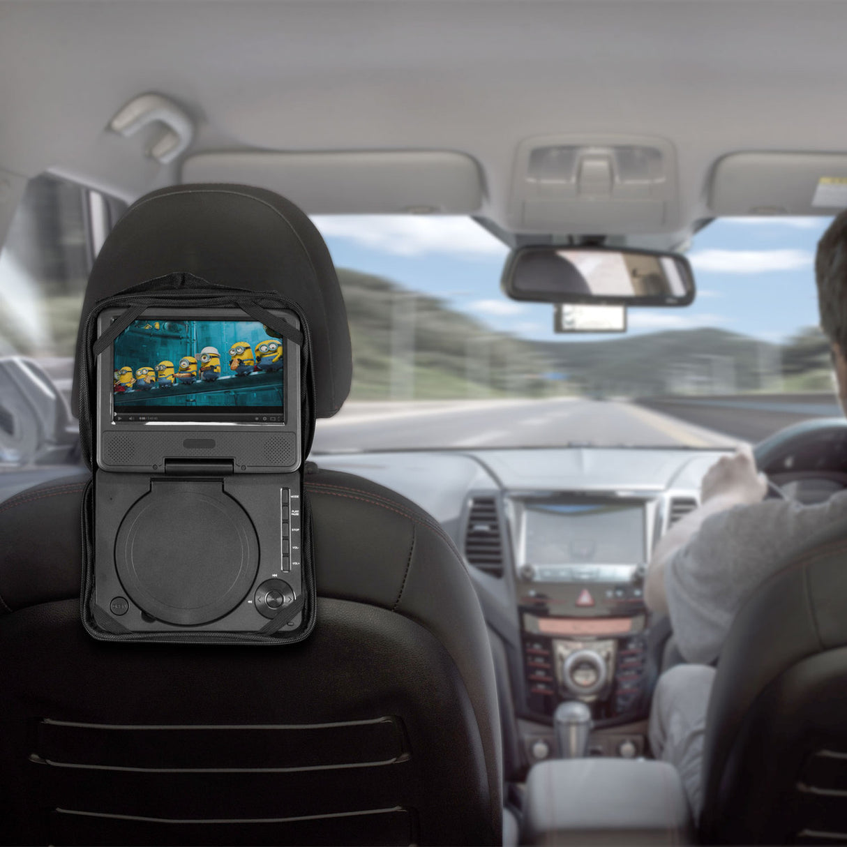 Laser Portable DVD Player 7 inch